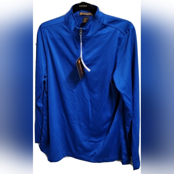 Harrington Tops - M748W Harriton Ladies' Advantage Snag Protection Plus Quarter-Zip